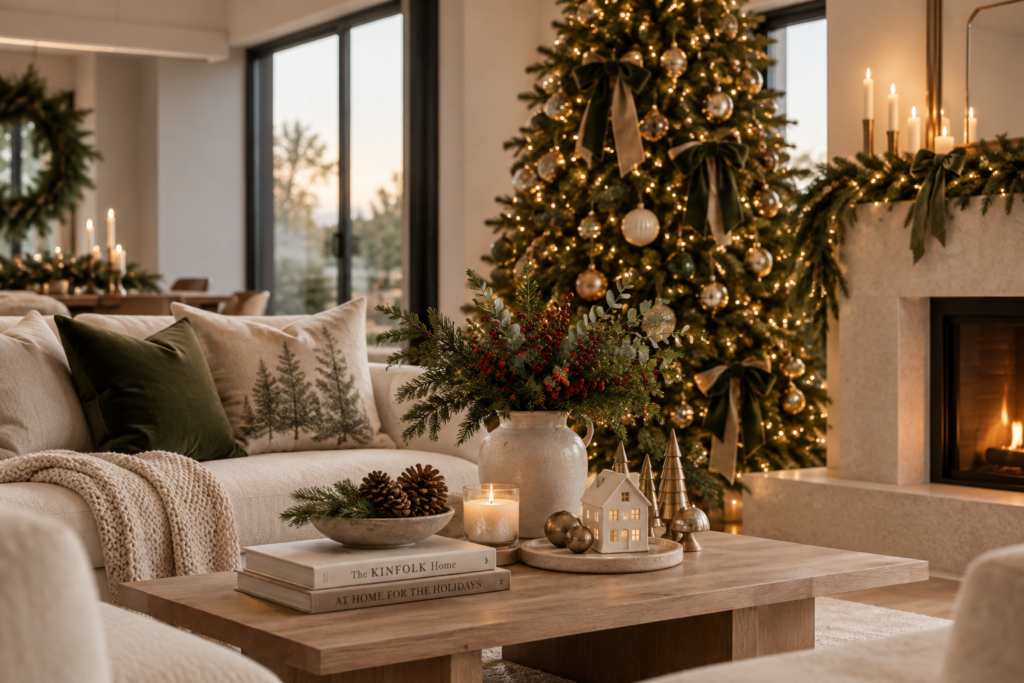 Tendencias de decoración que marcarán la Navidad 2026